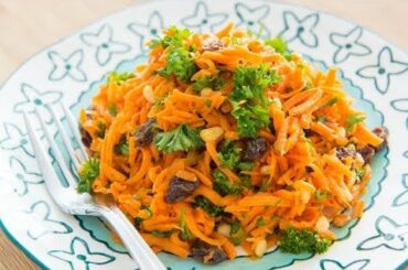 Healthy Spiced Carrot Salad