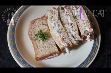 Healthy Hung Curd Sandwich | Dahi Sandwich Recipe | Yogurt Veg Sandwich