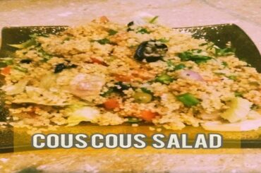 Cous Cous Salad Recipe | Salad Recipe | Healthy Salad Recipe| Easy Salad Recipe
