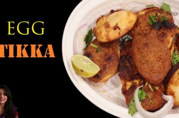 EGG TIKKA || Tasty and Healthy Tandoori EGG Snack RECIPE
