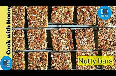 Healthy Energy Bars Recipe, Healthy Snack , Protein Bar Energy Nuts Bar Recipes by  cookwithNOORY
