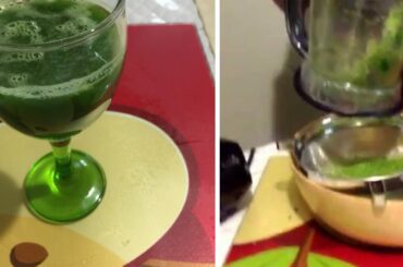 Liver Detox Juice Recipe/ Weight Loss Juice Recipe/Parsley And Celery Juice/