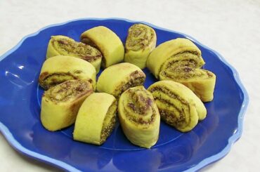 Bhakarwadi Recipe Video - Baked - Healthier Version - Indian Vegetarian Recipes by Bhavna