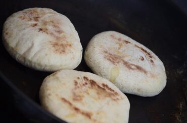 Flat bread meal traditional healthy bakery