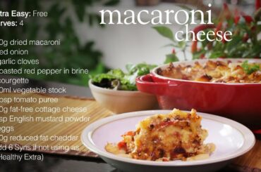 Slimming World Syn Free macaroni cheese recipe - FREE