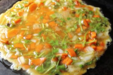 రుచికరమైన  హెల్ది ఆమ్లెట్, Tasty and Healthy Omelette For Weight Loss, Tasty Egg Omelette Recipes