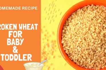 Broken wheat porridge | Dalia Recipe | Broken Wheat Recipes | Healthy Meal Idea