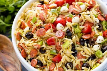 How to Make Italian Orzo Pasta Salad