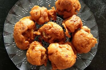 Crispy Cauliflower pakoda recipe /Phoolgobhi ka padora by Anju's world