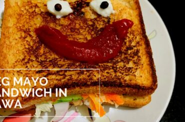 Easy veg sandwich recipe and eggless mayonnaise recipe/சான்விட்ச் மற்றும் மயோ ரெசிபி