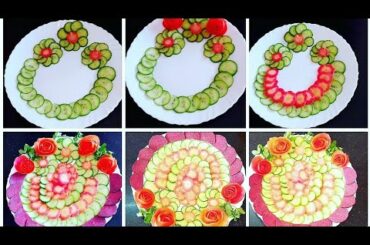 Unique Unique Salad decoration ideas by neelamkirecipes
