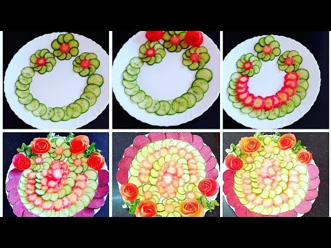 Unique Unique Salad decoration ideas by neelamkirecipes Unique Unique Salad decoration ideas by neelamkirecipes