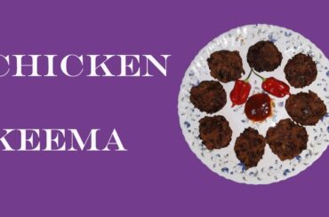 Chicken keema recipe | Evening snacks recipes | Bright Again