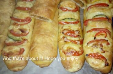 Veggie Stuffed Bread (ENG+ARA recipe)