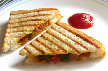 Grilled Sandwich || HOMEMADE || HEALTHY || Easy Steps ||Best For School Tiffin