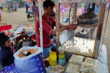 How to Make Popcorn? Most Popular Snack Item |  Popcorn Making Video | Vutta Vaja.