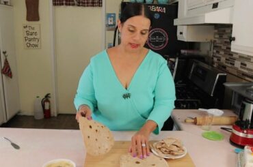 2 Ingredient Whole Wheat Flat Bread | Daniel Fast Approved