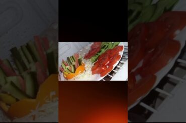 9 Best Salad Decor Ideas | Salad Decoration | Plate Decoration | Vegetables and Fruits decor