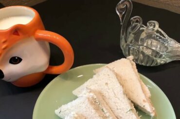 5 min Healthy Snack Idea|High Tea Sandwich|Food Finger Dill Sandwich|Potluck Snack Idea