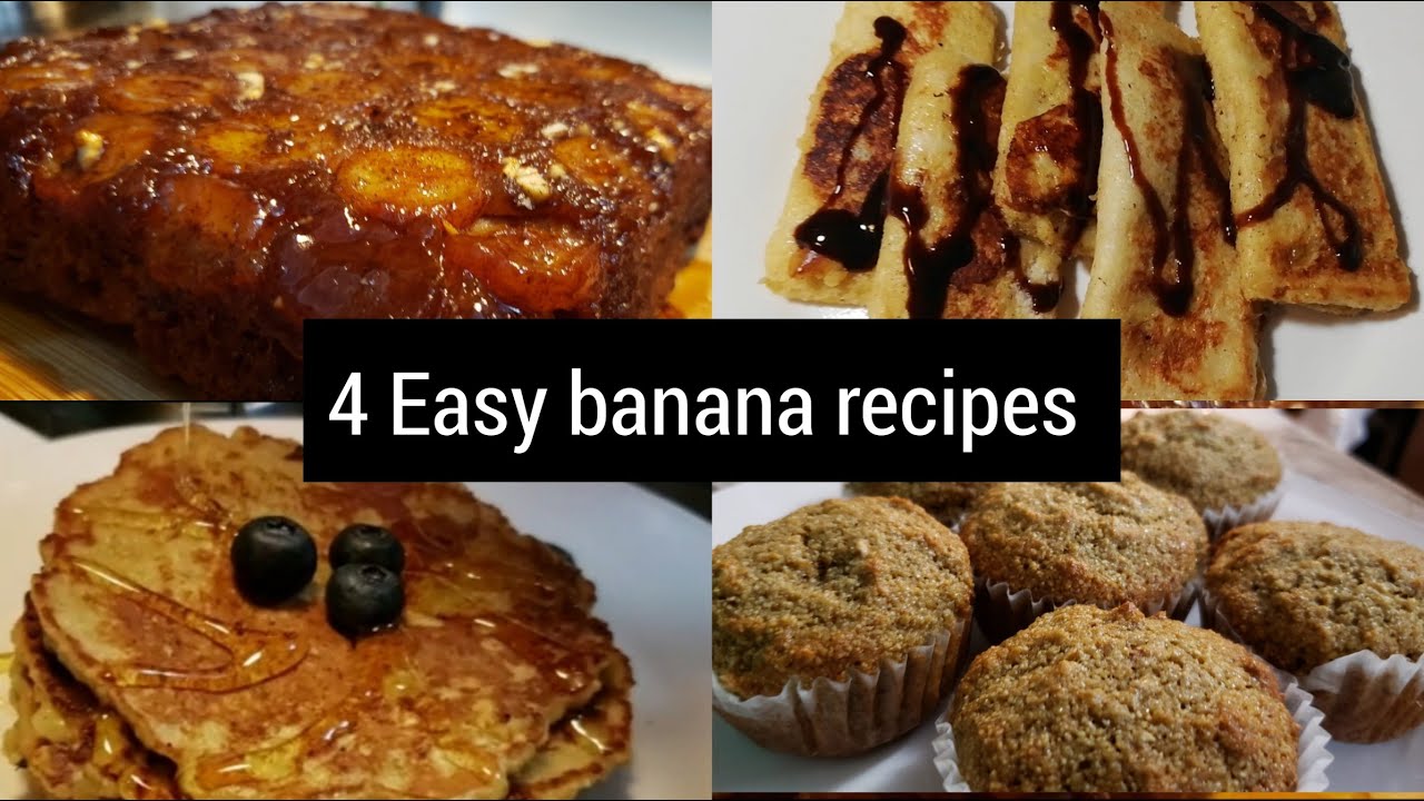 4(four) easy banana recipes - UCOOK: Healthy Ideas