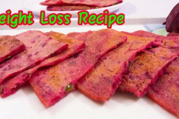 केवल तीन चीज़ों से बनाये यह जबरदस्त नाश्ता//Healthy beetroot recipe//Low Calorie Breakfast