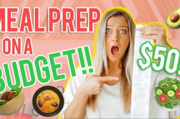 Meal Prep for Weight Loss on a Budget!!