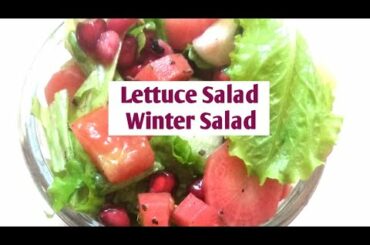 Lettuce Salad/Winter Salad Recipe