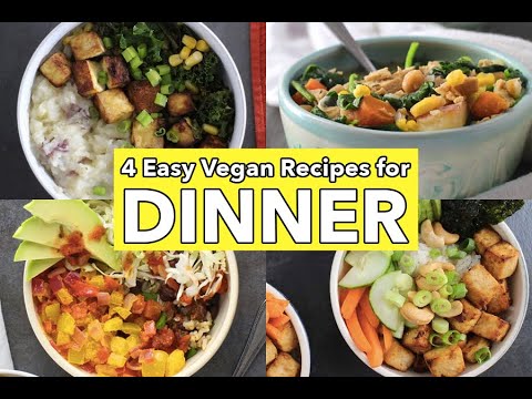 Easy Vegan Dinner Recipes Easy Vegan Dinner Recipes