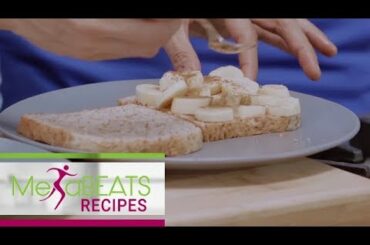 Banana Peanut Butter Sandwich | Metabeats Recipe