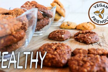 Best Vegan Gluten Free Chocolate Chip & Red Velvet Cookies |  Healthy and Delicious