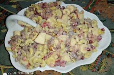 MACRONI FRUIT SALAD| HOMEMADE BEST HEALTHY & TASTY SALAD RECIPE IN #URDU #HINDI