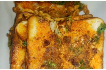 Vegetable Bread Omelette/Breakfast And Snack Recipe /Bread Omelette...CR GAYATHRI TELUGU CHANNEL