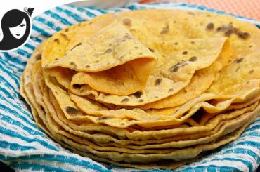 Sweet Potato Flatbread (Roti) | Oil-free + Yeast-free + Vegan/Vegetarian Recipe
