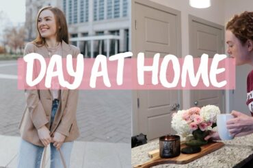 VLOG: Healthy Dinner Idea, Working from Home, Mango Clothing Haul | Amanda Asad