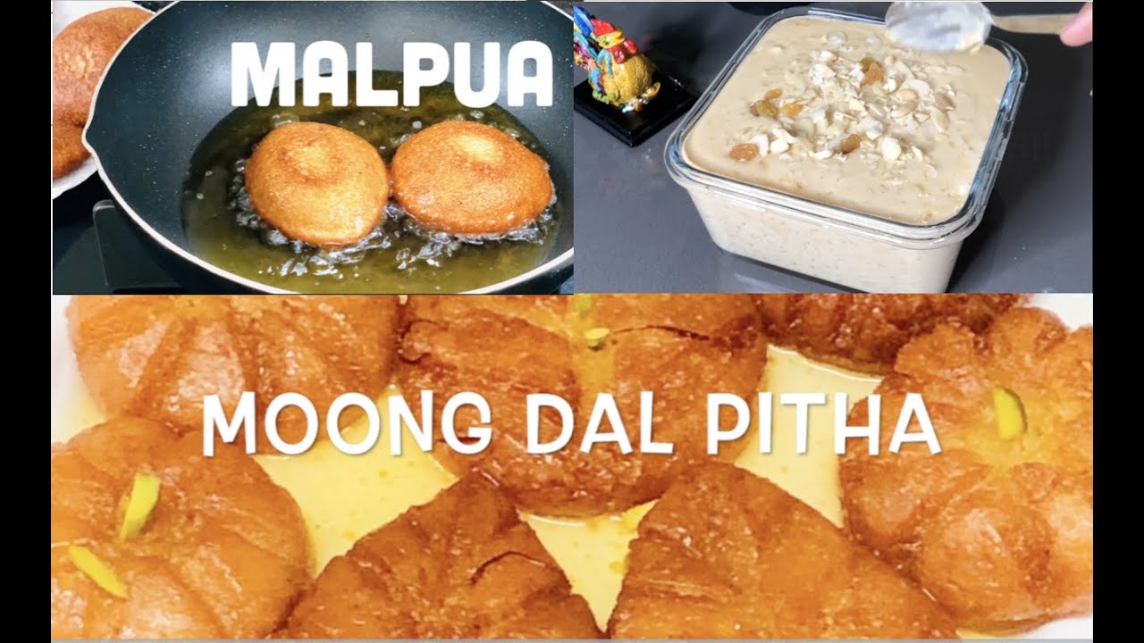 3 Types of Makar Sankranti Recipes || Malpua || Healthy Date Syrup Kheer || Moong Dal Pitha 3 Types of Makar Sankranti Recipes || Malpua || Healthy Date Syrup Kheer || Moong Dal Pitha