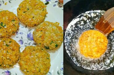 Super Crispy Aloo Tikki Recipe | Potato Tikki | Tasty Snacks Recipe | আলু টিক্কি | Masala Zaika