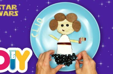 PRINCESS LEIA Toast | Food Art | Healthy-n-Yummy | DIY Labs