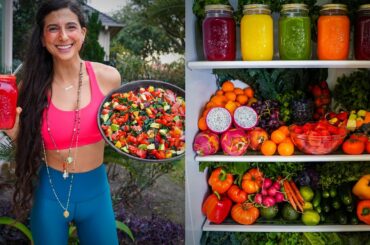 WHAT I ATE TODAY + Nama Juicer Giveaway | Easy Raw Vegan Recipes