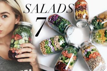 Meal Prep With Me: 7 Mason Jar Salads