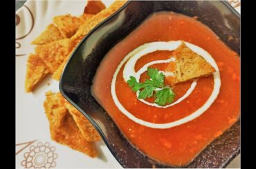 Easy Tomato Soup I Creamy Tomato Soup I Weight Loss Recipe I टमाटर सूप की विधि  I Sneha Pathak
