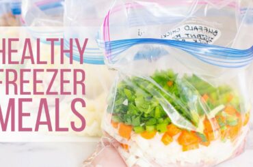 5 Healthy Freezer Meals | Cook from FROZEN in Your Instant Pot or Slow Cooker