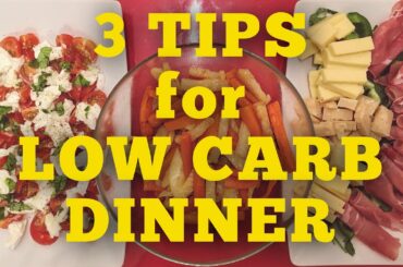 3 Healthy Low Carb Dinner Ideas | 3 Course Low Carb Dinner I Have Cooked For My Family