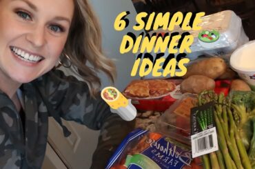 EASY DINNER IDEAS