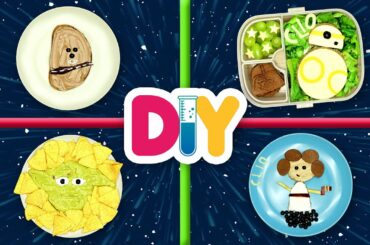 4 STAR WARS Inspired Food Art Snacks | Healthy-n-Yummy | DIY Labs