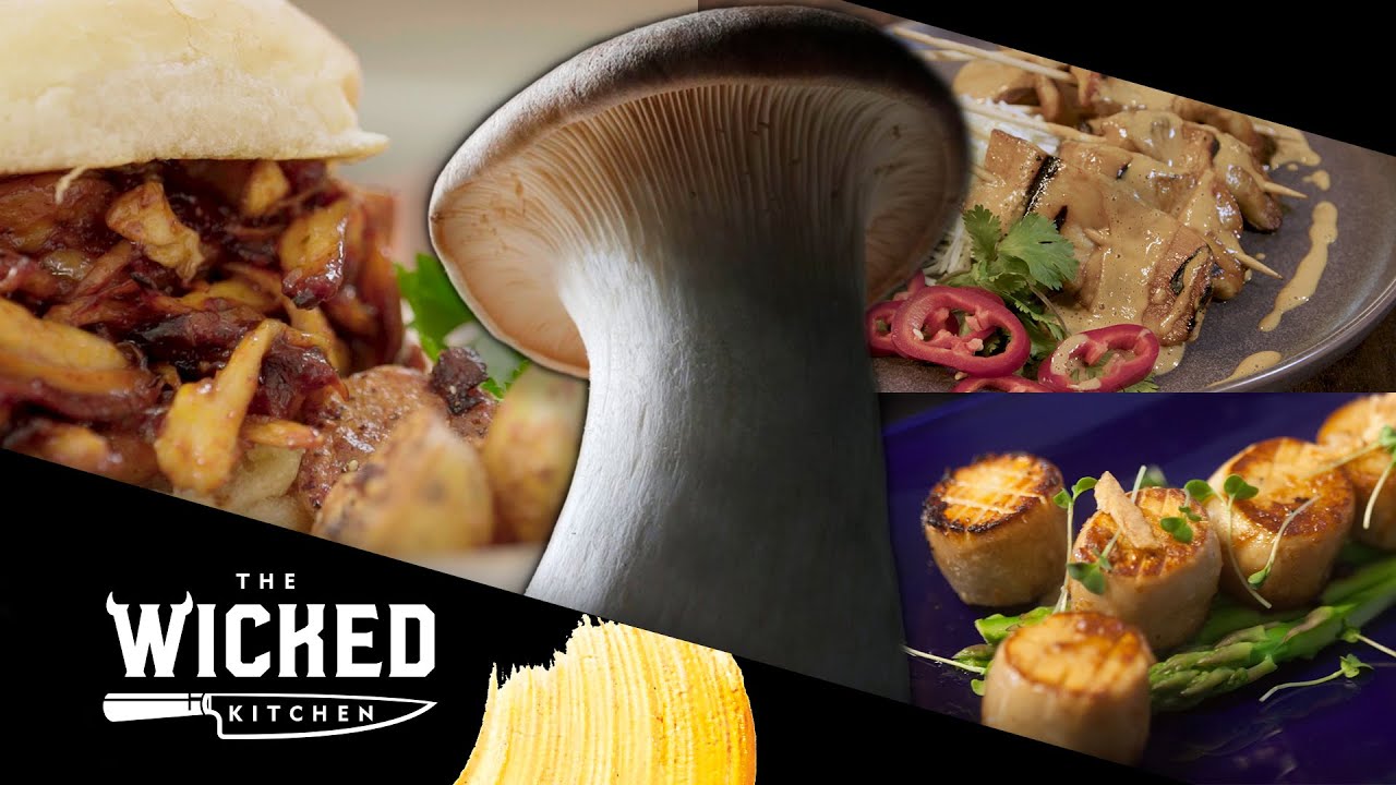 How to Cook King Oyster Mushrooms – 3 Mind-Expanding Techniques! 🤯 | The Wicked Kitchen | S1 • E4 How to Cook King Oyster Mushrooms - 3 Mind-Expanding Techniques! 🤯 | The Wicked Kitchen | S1 • E4