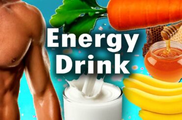 How to Make Carrot Milk Shake with Banana Homemade Healthy Recipes  Homemade Energy Drink