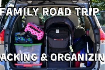 ROAD TRIP WITH KIDS Packing & Organization Tips // Best Road Trip Hacks for Moms!