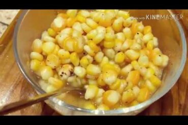 Healthy and easy 👌 street food racipe . Sweetcorn😋😋