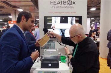 CES2020 HeatBox - steam heat food on the go!