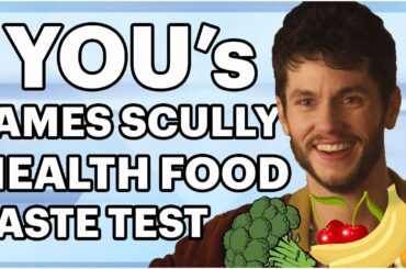 James Scully from Netflix's 'You' Tries a Health Food Taste Test
